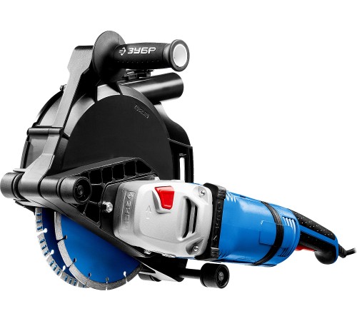 ЗУБР d 230 мм, 2600 Вт, 65 мм, штроборез (бороздодел), метал. ящик, Профессионал (ЗШ-П65-2600 ПВСТК)