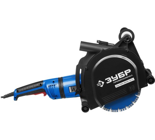 ЗУБР d 230 мм, 2600 Вт, 65 мм, штроборез (бороздодел), метал. ящик, Профессионал (ЗШ-П65-2600 ПВСТК)