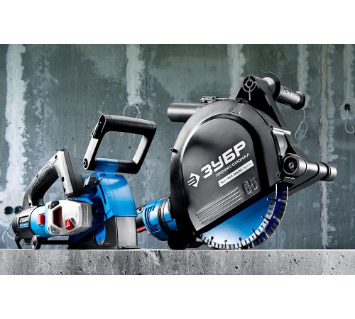 ЗУБР d 230 мм, 2600 Вт, 65 мм, штроборез (бороздодел), метал. ящик, Профессионал (ЗШ-П65-2600 ПВСТК)