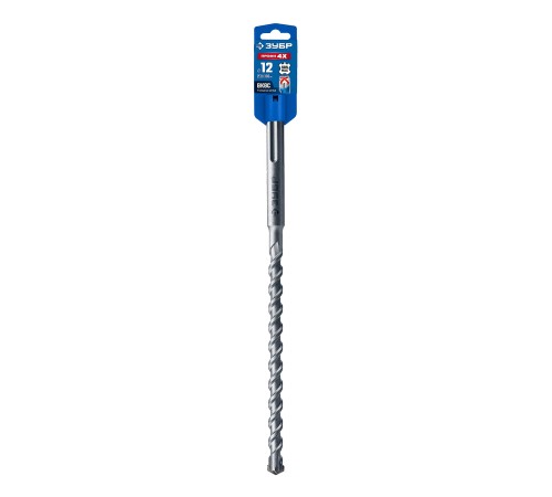 ЗУБР ПРОФИ-4Х 12x250/380 мм, SDS-max бур, ПРОФЕССИОНАЛ (29350-250-12)