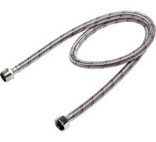 STAYER 1/2″, 1 м, гайка-штуцер, гибкая подводка для воды, Professional (51015-G/S-100)