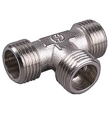 GENERAL FITTINGS наружная резьба 1/2″, никель, тройник (51051-1/2)