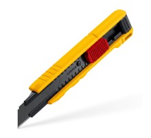 STAYER COBRA Black, 18 мм, нож из АБС пластика, автостоп (0913)
