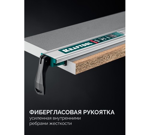 KRAFTOOL CG-T 100, 1025 мм, c T-track, зажимная, направляющая шина (32235-1.0)