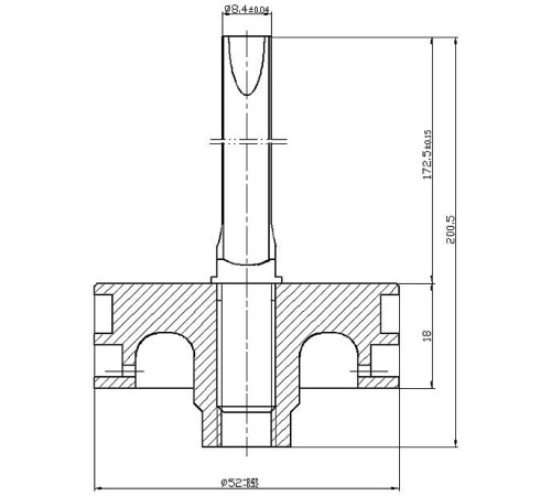 ЗУБР SN21-90, сменный боек для нейлера 31931_z01, Профессионал (31931-PK)