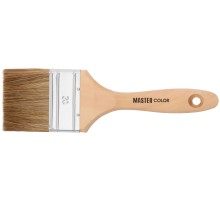 Кисть флейцевая, толщ. 18 мм, 70% ПЭT/30% натур.щетина, нерж. обжим, ширина 70 мм MC Кисть флейцевая, толщ. 18 мм, 70% ПЭT/30% натур.щетина, нерж. обжим, ширина 70 мм MC