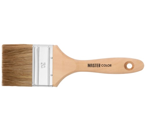 Кисть флейцевая, ширина 70 мм, толщина 18 мм, 70% ПЭT/30% нат.щетина, нерж. обжим. MC Кисть флейцевая, ширина 70 мм, толщина 18 мм, 70% ПЭT/30% нат.щетина, нерж. обжим. MC