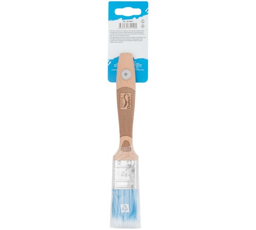 Кисть флейцевая, толщ. 18 мм, ПБТ-щетина, нерж. обжим, ширина 30 мм MC