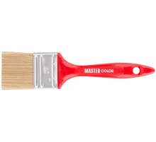 Кисть флейцевая, толщ. 14 мм, 70% ПБT/30% светлая натур. щетина, нерж.обжим, пласт. ручка, ширина 50 мм MC