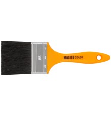 Кисть флейцевая Халяль, толщ.16 мм, 30% темный конский волос + 70% ПBT, пластик. ручка, ширина 70 мм MC