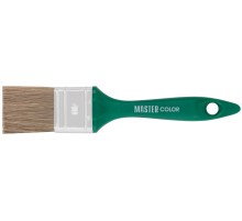 Кисть флейцевая, толщ. 11 мм, 70% ПЭT/30% натур. щетина, нерж.обжим, пласт.ручка, ширина  40 мм MC