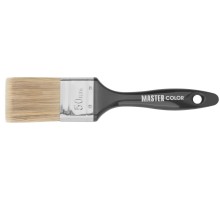 Кисть флейцевая "Wood Master", микс из 3-х видов щетины/филамента,  50х18х64 мм MC