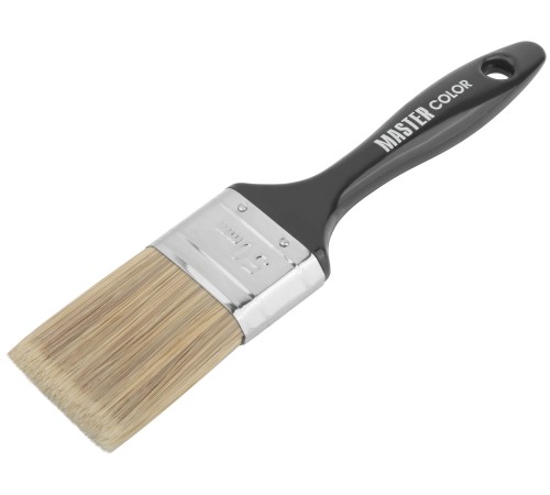 Кисть флейцевая "Wood Master", микс из 3-х видов щетины/филамента,  50х18х64 мм MC Кисть флейцевая "Wood Master", микс из 3-х видов щетины/филамента,  50х18х64 мм MC