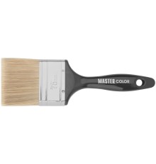 Кисть флейцевая "Wood Master", микс из 3-х видов щетины/филамента,  75х21х64 мм MC