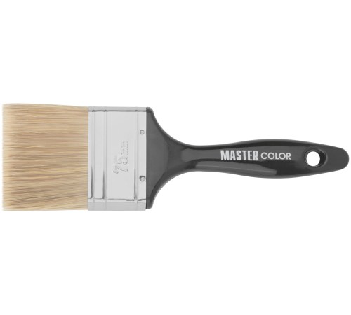 Кисть флейцевая "Wood Master", микс из 3-х видов щетины/филамента,  75х21х64 мм MC Кисть флейцевая "Wood Master", микс из 3-х видов щетины/филамента,  75х21х64 мм MC