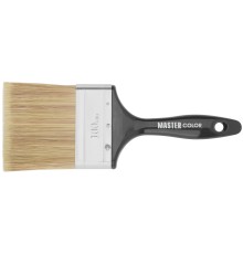 Кисть флейцевая "Wood Master", микс из 3-х видов щетины/филамента, 100х22х89 мм MC