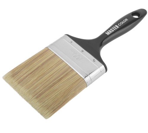Кисть флейцевая "Wood Master", микс из 3-х видов щетины/филамента, 100х22х89 мм MC Кисть флейцевая "Wood Master", микс из 3-х видов щетины/филамента, 100х22х89 мм MC