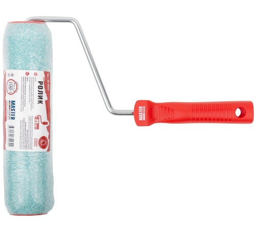 Ролик, ядро 44 мм, микрофибра "Micromix", ворс 12 мм, 8 мм ручка, 250 мм MC Ролик, ядро 44 мм, микрофибра "Micromix", ворс 12 мм, 8 мм ручка, 250 мм MC