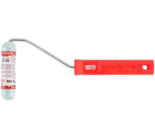 Ролик, ядро 15 мм, микрофибра "Micromix", ворс 12 мм, ручка 27 см, 100 мм MC