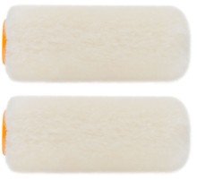 Валики, ядро 15 мм, 100% велюр, ворс 5 мм, под 6 мм ручку, 50 мм, 2 шт. MC