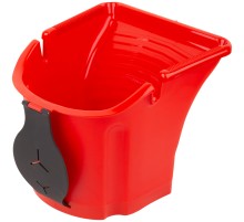 Ковш для краски 1,6 л. с фиксируемой ручкой, красный MC