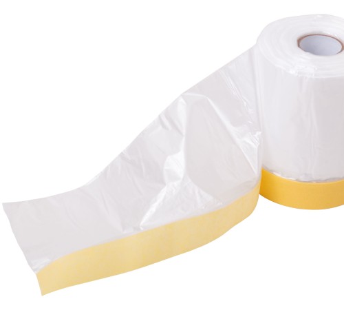 Пленка защитная с малярной лентой, Clever Quick, 550 мм x 33 м MC Пленка защитная с малярной лентой, Clever Quick, 550 мм x 33 м MC