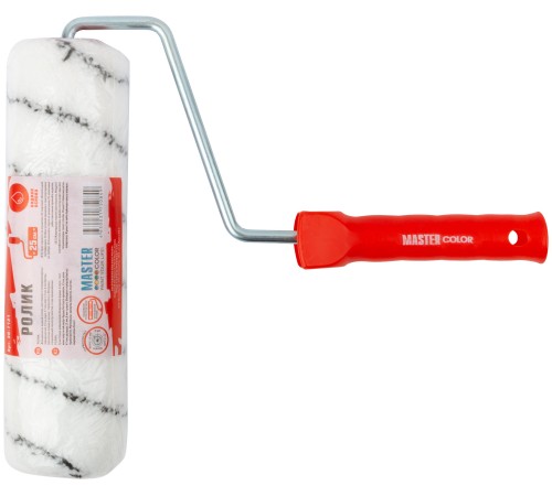 Ролик, ядро 47 мм, спец. полиэстр, ворс 13 мм, 8 мм ручка, 250 мм MC Ролик, ядро 47 мм, спец. полиэстр, ворс 13 мм, 8 мм ручка, 250 мм MC