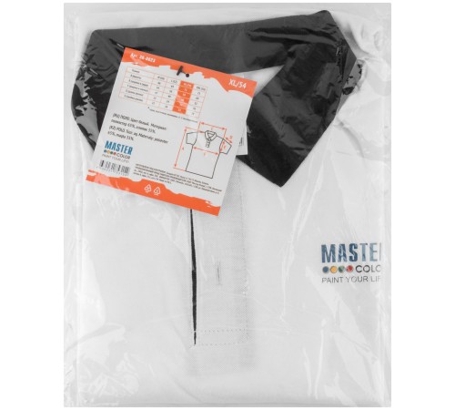 Поло Master Color, цвет белый, размер XL MC Поло Master Color, цвет белый, размер XL MC
