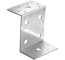 Крепежный уголок Z-образный KUZ 55 х 105 х 90 х 2