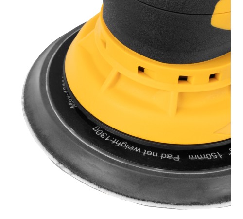 Машина шлифовальная орбитальная бесщет OS-150-BL, 350 Вт, 4000-10000 об/мин Denzel