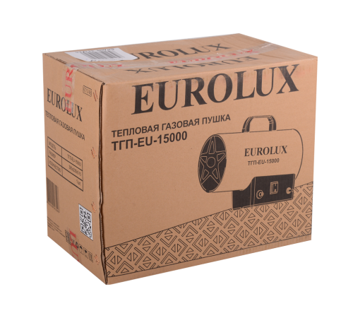 Тепловая газовая пушка Eurolux ТГП-EU-15000 Тепловая газовая пушка Eurolux ТГП-EU-15000