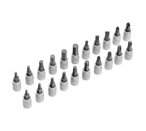 Набор инструмента, 1/4, Cr-V, S2, усиленный кейс, 47 предметов Stels