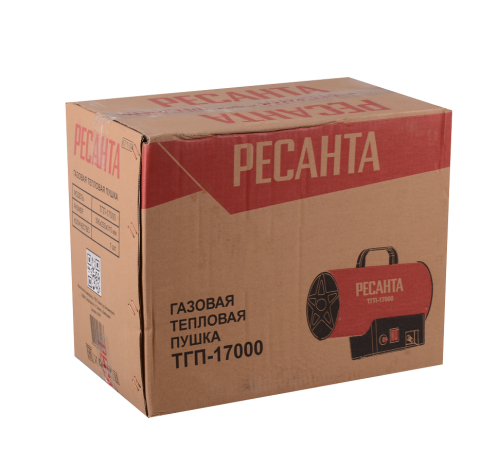 Газовая тепловая пушка Ресанта ТГП-17000 Газовая тепловая пушка Ресанта ТГП-17000