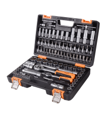 Набор инструментов АВТО, 1/2" , 1/4" , CrV, в кейсе 94 предм Вихрь
