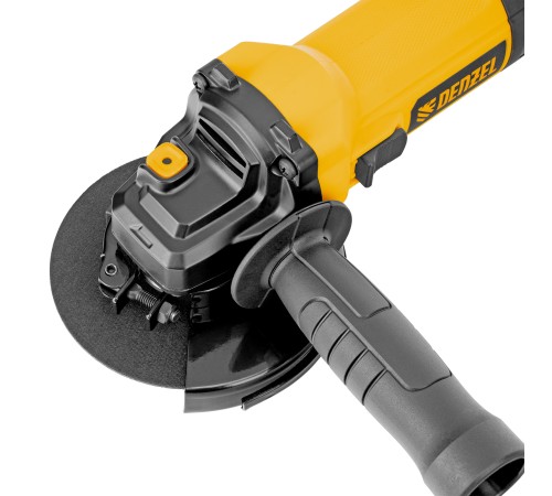 Машина шлифовальная угловая AGB125-1700, 1700 Вт, 125 мм, 3000-11000 об/мин Denzel