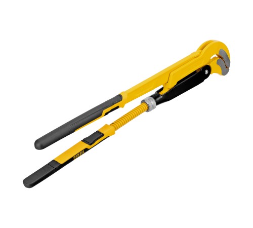 Ключ трубный рычажный №3, 2", цельнокованый, CrV, тип "S" Denzel