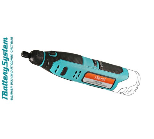 Гравер аккумуляторный Sturm! CGM1201 1BatterySystem12V