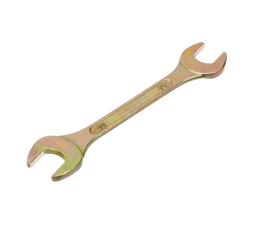 Набор ключей рожковых 6-22 мм, 8 шт, желтый цинк Сибртех