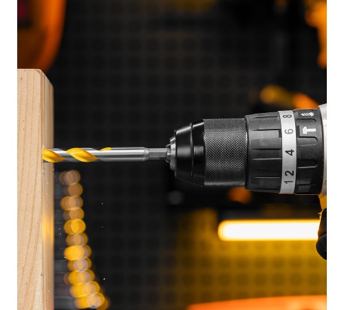 Набор сверл универсальных, Multi cut, 4-10 мм, 5 шт Denzel