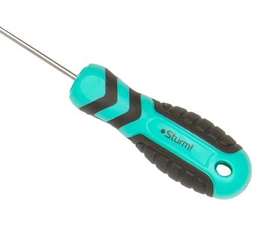 Отвертка TORX T10*75мм, CrV, магнитныйнаконечник Sturm! Отвертка TORX T10*75мм, CrV, магнитныйнаконечник Sturm!