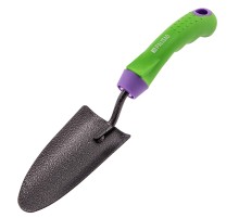 Совок посадочный узкий, 65 х 300 мм, стальной, обрезиненная эргономичная рукоятка, Era, Palisad