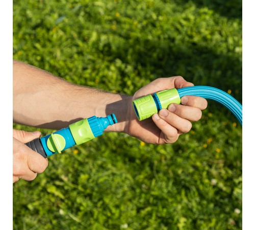 Набор поливочный, шланг 7,5-22,5м, пистолет 8 реж., чехол, подвес, LUXE Palisad Набор поливочный, шланг 7,5-22,5м, пистолет 8 реж., чехол, подвес, LUXE Palisad