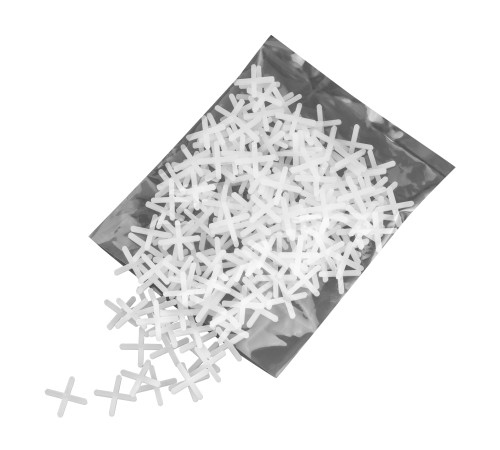 Крестики, 2.5 мм, для кладки плитки, 200 шт Matrix Крестики, 2.5 мм, для кладки плитки, 200 шт Matrix