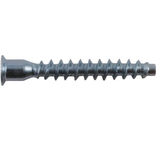 Стяжки мебельные (конфирмат) с головкой под шестигранник, оцинкованные 7 х 50 100 шт Пром