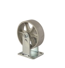 Колесо большегрузное неповоротное FCS 63 150 мм чугунное (F)