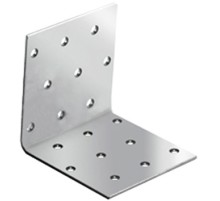 Крепежный уголок равносторонний KUR 40 х 40 х 100 х 2