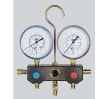 Двухвентильный манометрический коллектор Refco SM2-6-DS-R422 Двухвентильный манометрический коллектор Refco SM2-6-DS-R422