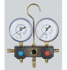 Двухвентильный манометрический коллектор Refco SM2-6-DS-R422