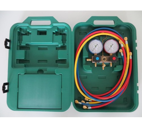 Двухвентильный манометрический коллектор Refco SM2-6-DS-CLIM