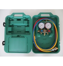Двухвентильный манометрический коллектор Refco SM2-3-DS-MULTI-CA-CCL-60